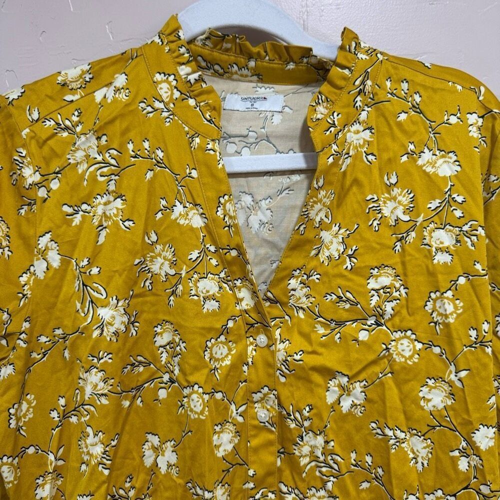 UNTUCKIT Women's Virginia Shirt Dress Size 8 - Picture 3 of 9